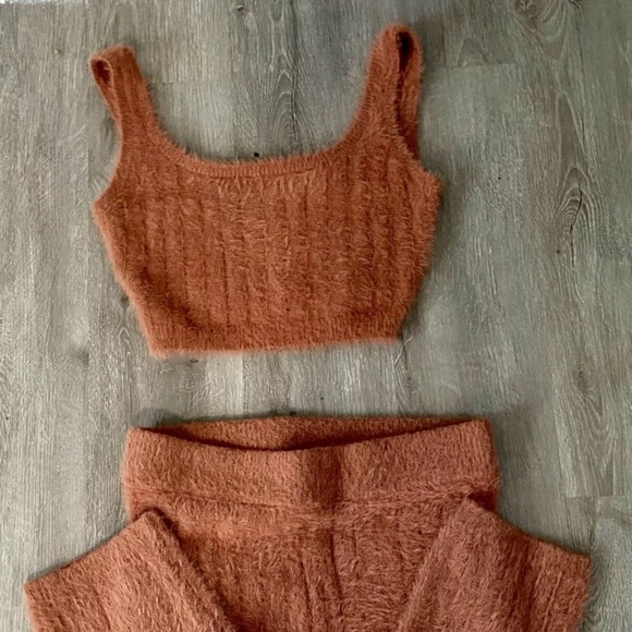 Meshki Terracota shorts and top L - Picture 2 of 5